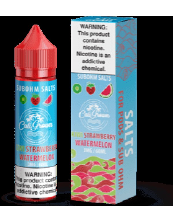 Kiwi Strawberry Watermelon 60ml Vape Juice - Calif...