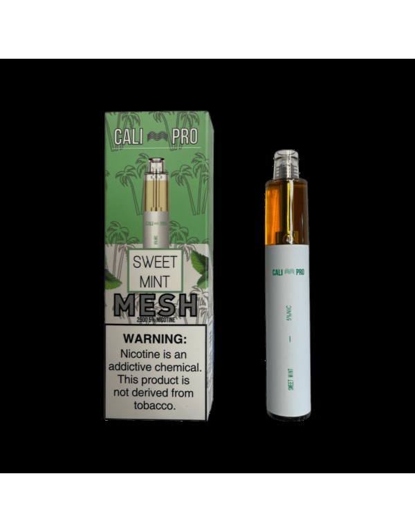 Cali Pro Mesh 5ml Disposable Vape - Sweet Mint