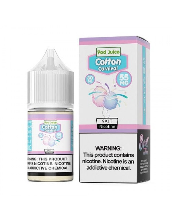 Pod Juice Cotton Carnival 30ml Nic Salt Vape Juice