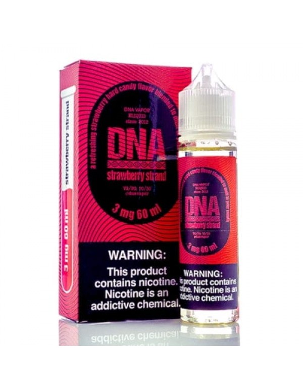 DNA Vapor Strawberry Strand 60ml Vape Juice