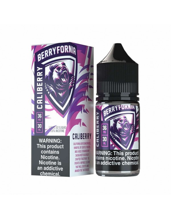 Mighty Vapors Caliberry 30ml Nic Salt Vape Juice