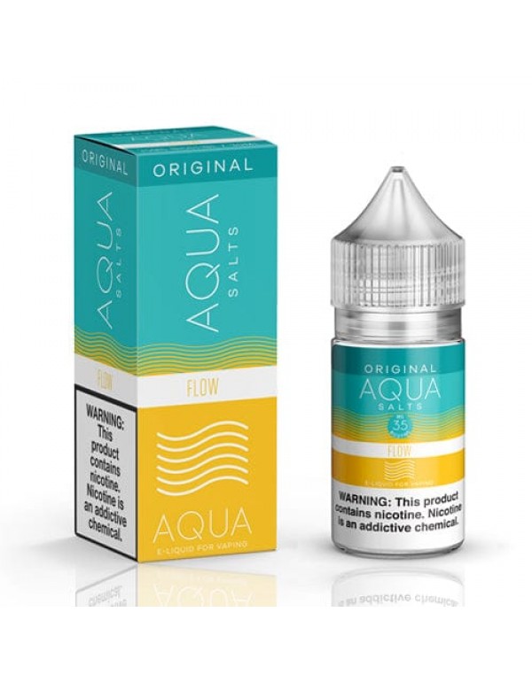 Aqua Salts Original Flow 30ml Nic Salt Vape Juice