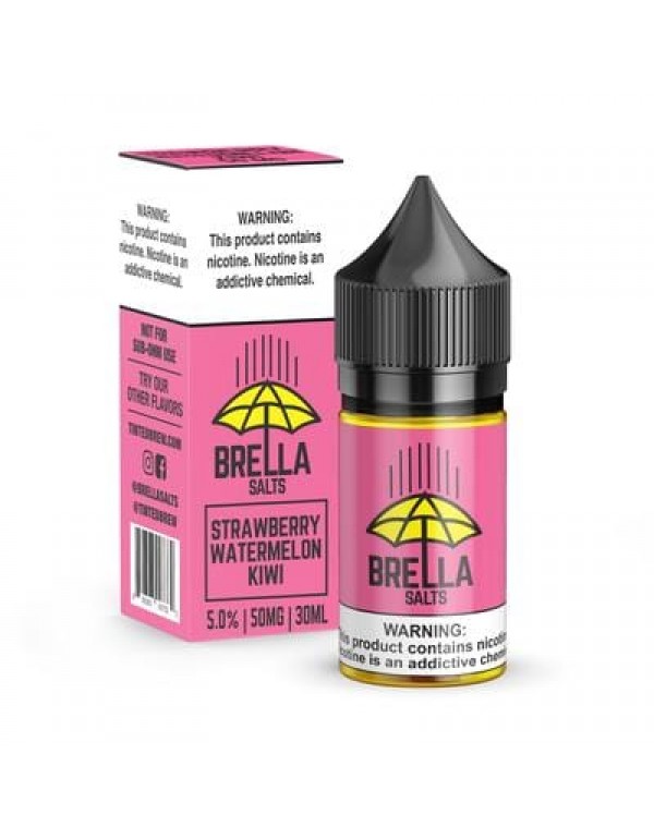 Brella Salts Strawberry Watermelon Kiwi 30ml Nic S...