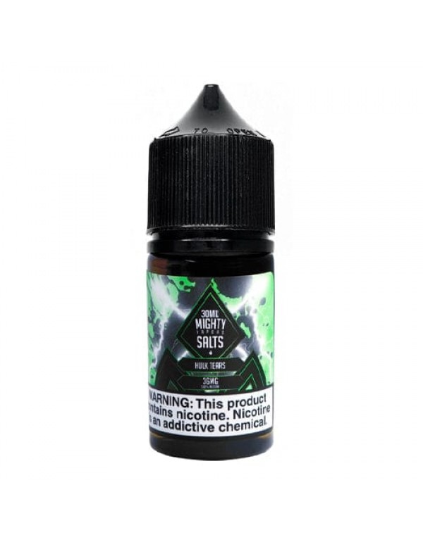 Mighty Vapors Salts Hulk Tears 30ml Synthetic Nic Salt Vape Juice