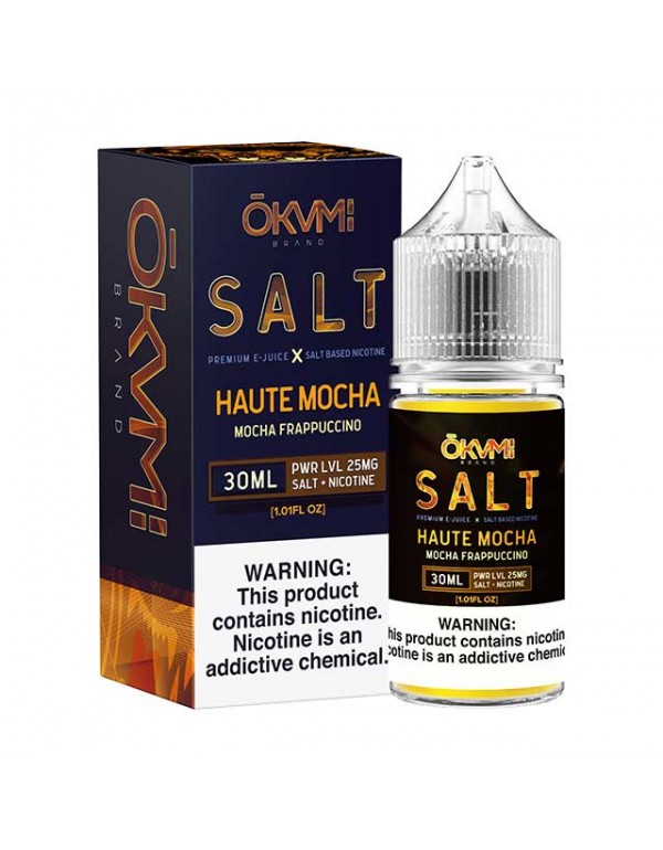 Okami Salts Haute Mocha 30ml Nic Salt Vape Juice