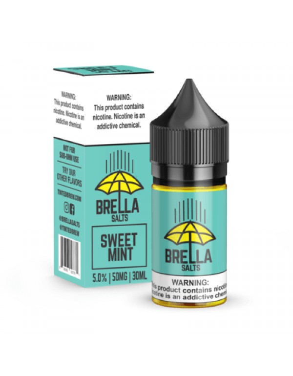 Brella Salts Sweet Mint 30ml Nic Salt Vape Juice