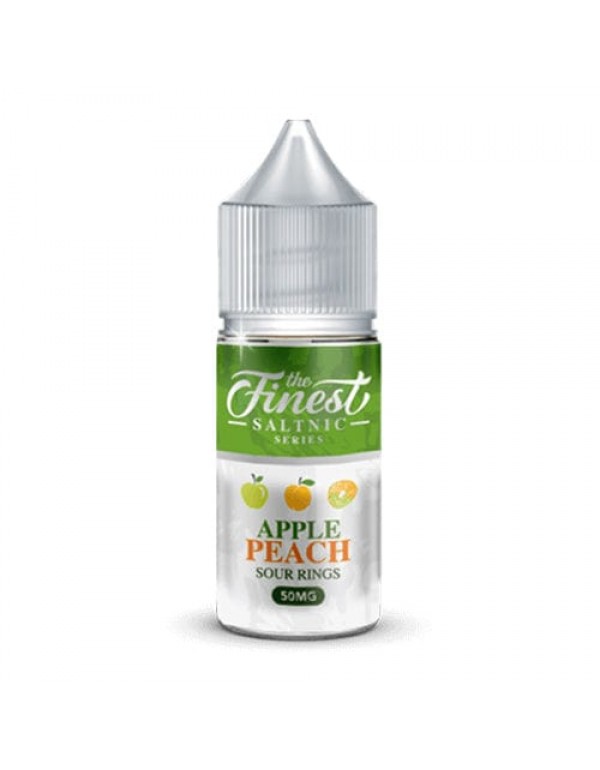 The Finest Apple Peach Sour Rings Nic Salt 30ml Va...