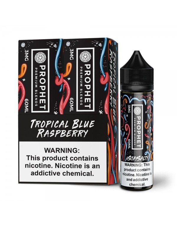 Stay Salty Twin Pack Tropical Blue Raspberry 2x 60ml Vape Juice