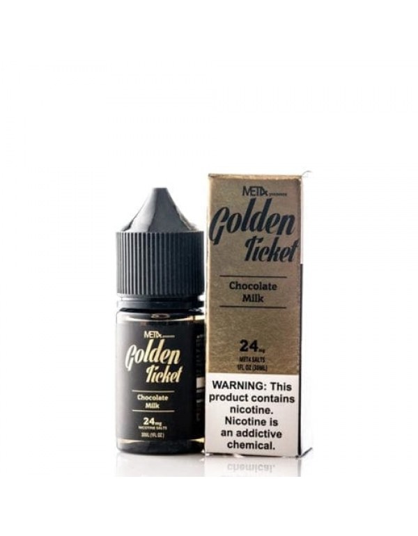 Met4 Salts Golden Ticket 30ml Nic Salt Vape Juice