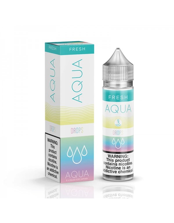 Aqua Synthetic Nicotine Drops 60ml Vape Juice