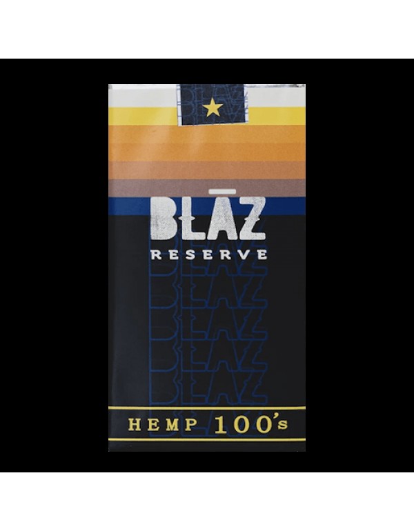 BLAZ Reserve Ultra-Premium Hemp Smokes 100s