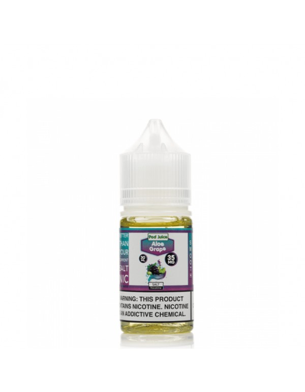 Pod Juice Aloe Grape Chilled 30ml Nic Salt Vape Juice