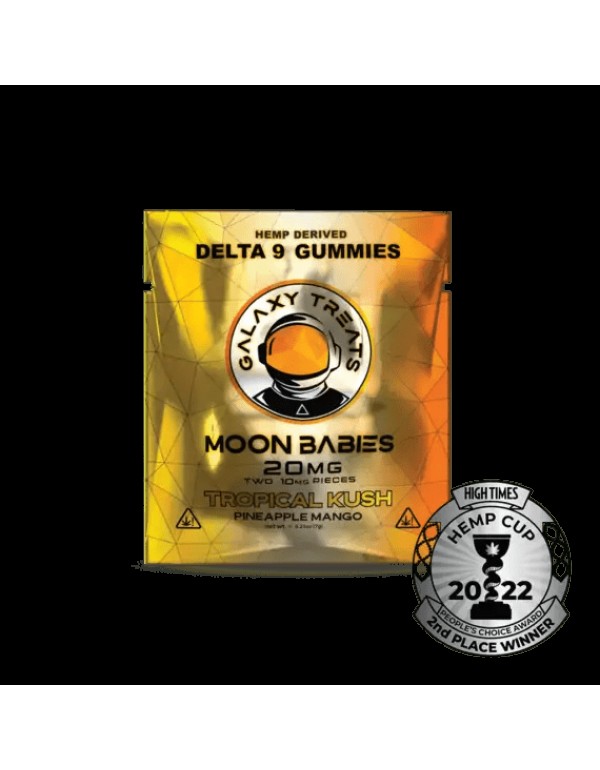 Galaxy Treats Moon Babies 20mg Delta 9 Gummies