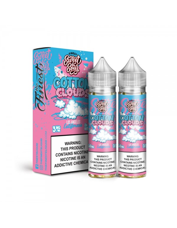 The Finest Cotton Clouds 2x 60ml Vape Juice