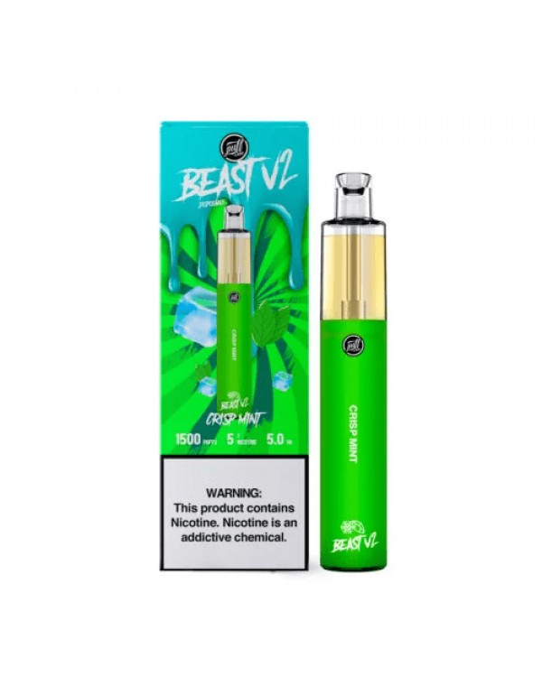 Puff Beast Bar V2 Disposable Vape - Crisp Mint