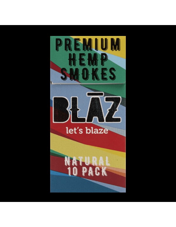 BLAZ Premium Hemp Smokes - 10 Cigs/Pack