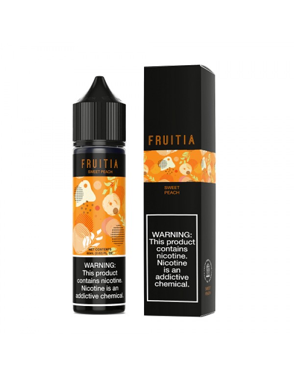 Fruitia Sweet Peach 60ml Vape Juice