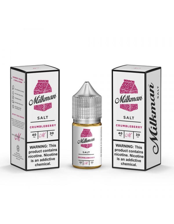 The Milkman Salt Crumbleberry 30ml Nic Salt Vape J...