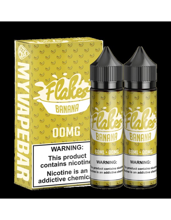 Banana 120ml Vape Juice - Flakes