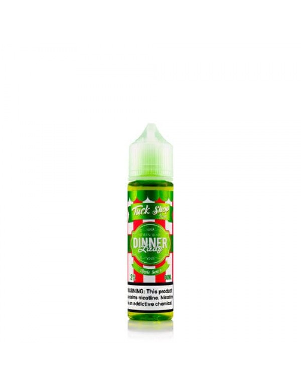 Dinner Lady Tuck Shop Apple Sours 60ml Vape Juice