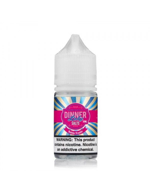 Dinner Lady Salts Bubble Trouble 30ml Nic Salt Vape Juice