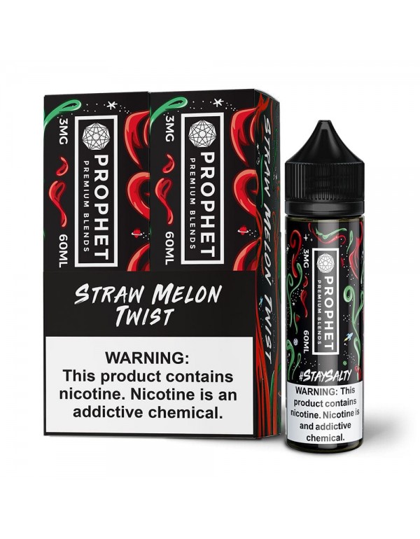 Straw Melon Twist 2 x 60ml (120ml) Vape Juice - Tw...