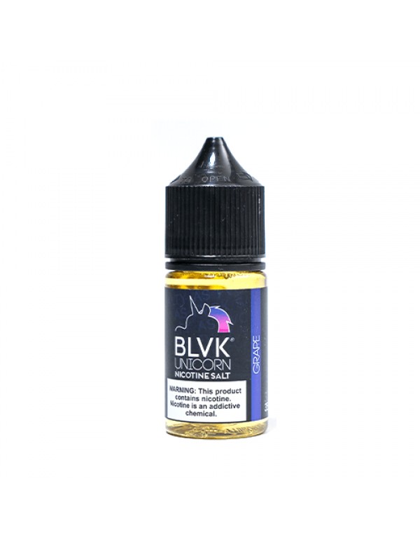 BLVK Unicorn Salts Grape 30ml Nic Salt Vape Juice