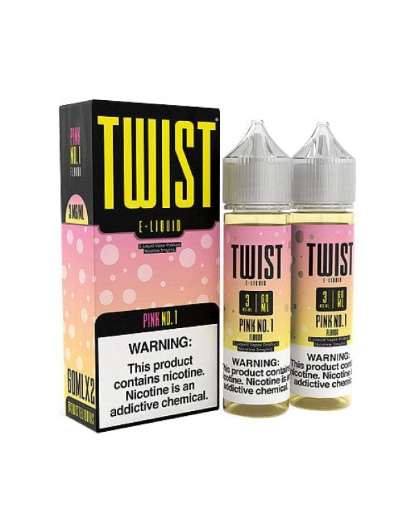 Twist E-Liquid Pink No. 1 (previously Pink Punch Lemonade) 120ml Vape Juice - 0mg