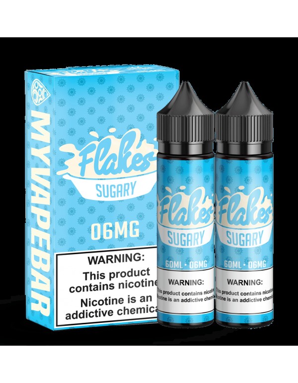 Sugary 120ml Vape Juice - Flakes