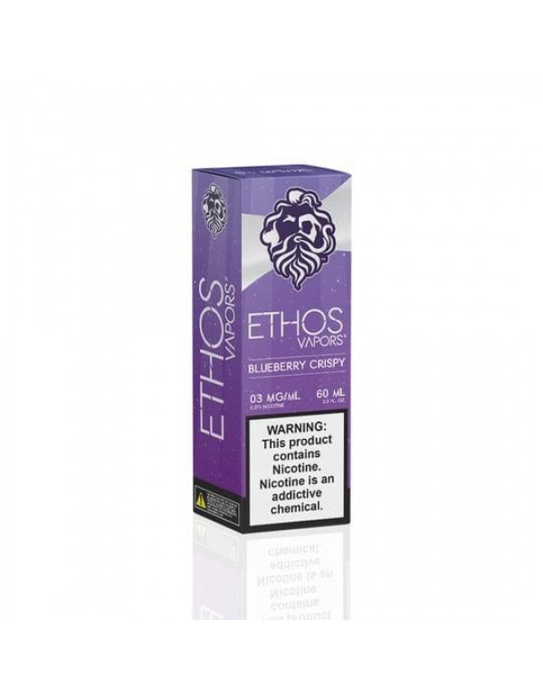Ethos Vapors Blueberry Crispy Treat 60ml Vape Juic...