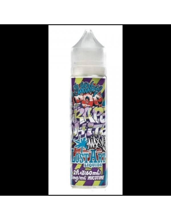 Slotter Pop The Grape White MAX VG 60ml Vape Juice - Lost Art