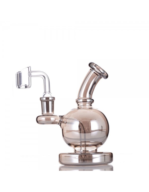 5.5" Silver Ball Glass Dab Rig