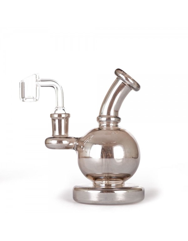 5.5" Silver Ball Glass Dab Rig