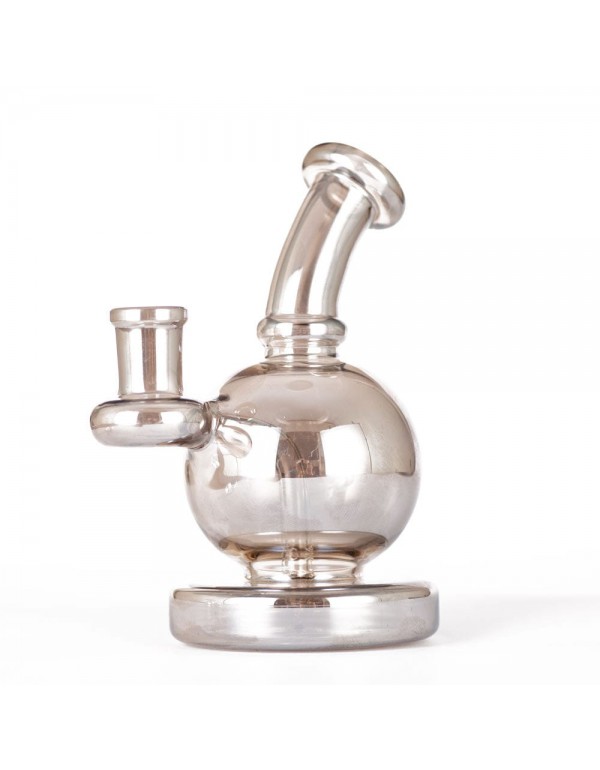 5.5" Silver Ball Glass Dab Rig