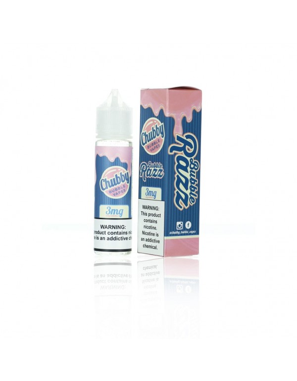 Chubby Bubble Vapes Bubble Razz 60ml Vape Juice