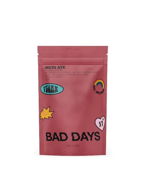 Bad Days Delta Ate (D8) 250mg Gummies (10x Pack)