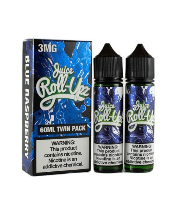 Juice Roll Upz Twin Pack Blue Raspberry 2x 60ml Va...