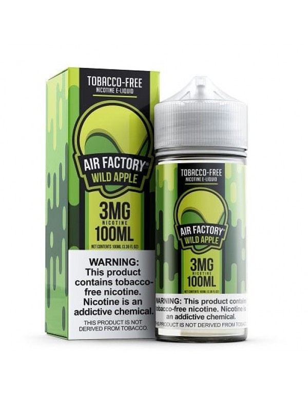 Air Factory Wild Apple 100ml Tobacco-Free Vape Juice