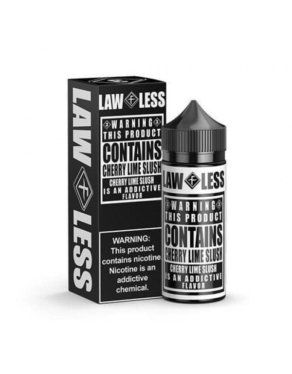 Warning Cherry Lime Slush 100ml Vape Juice