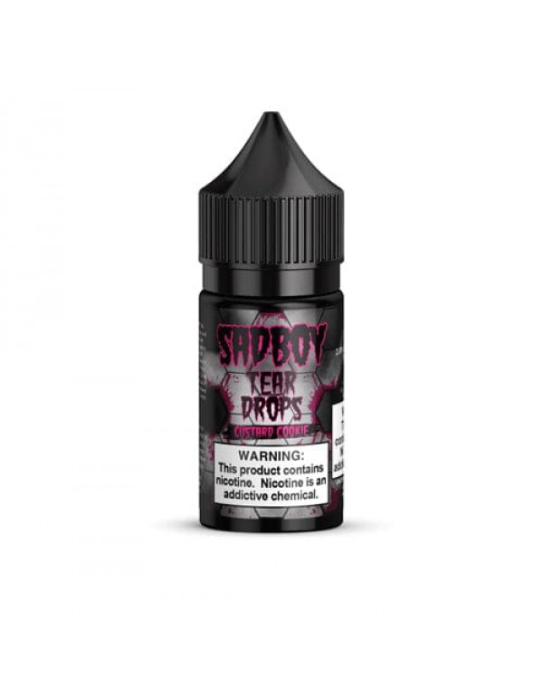 Sadboy Tear Drops Custard Cookie 30ml Nic Salt Vap...