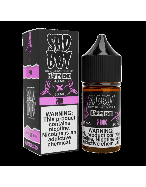 Sadboy Salts Happy End Pink 30ml Nic Salt Vape Juice