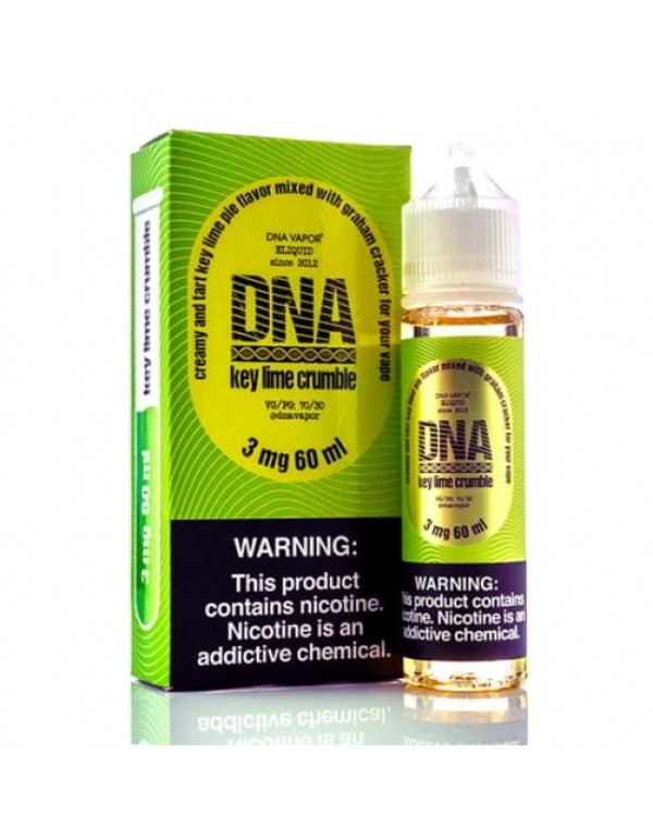 DNA Vapor Key Lime Crumble 60ml Vape Juice