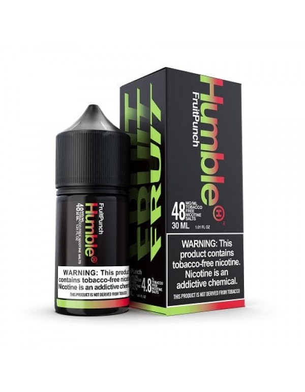 Fruit Punch 30ml TF Nic Salt Vape Juice - Humble Juice Co.