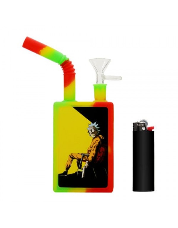 Cartoon Juice Box Silicone Bong