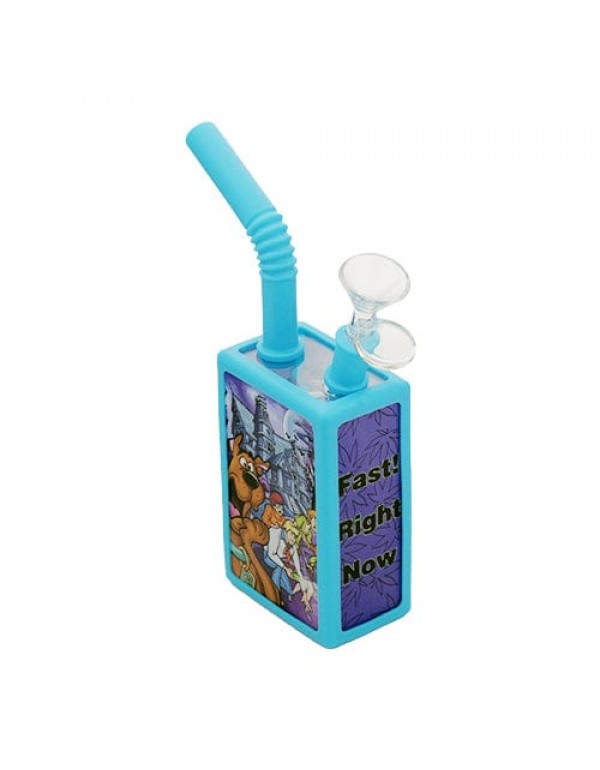 Cartoon Juice Box Silicone Bong