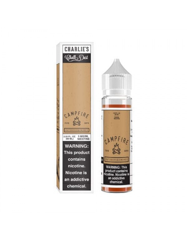 Charlie's Chalk Dust Campfire S'mores 60ml Vape Juice