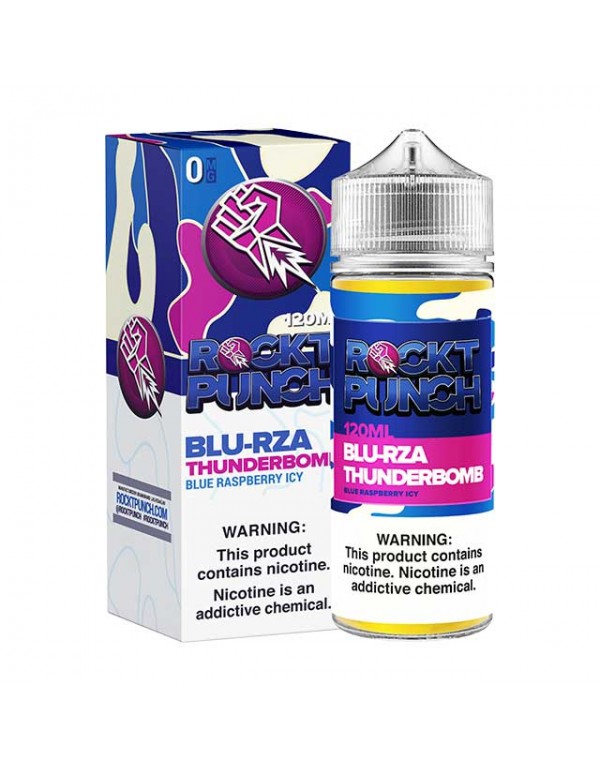 Rockt Punch Blu RZA Thunderbomb 120ml Vape Juice