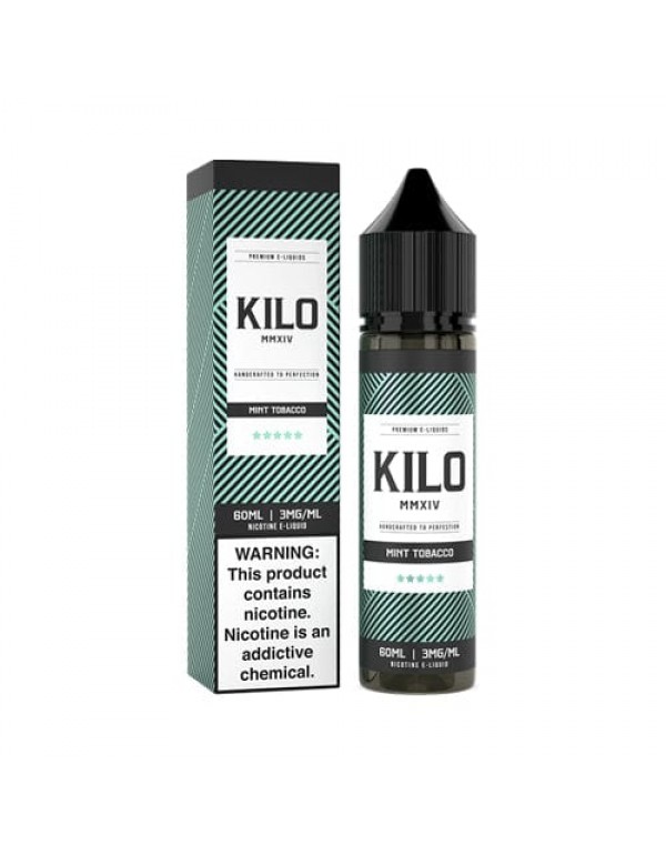 Kilo Mint Tobacco 60ml Vape Juice