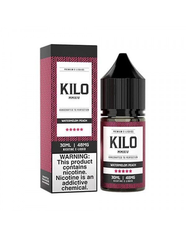 Kilo Salts Watermelon Peach 30ml Nic Salt Vape Jui...