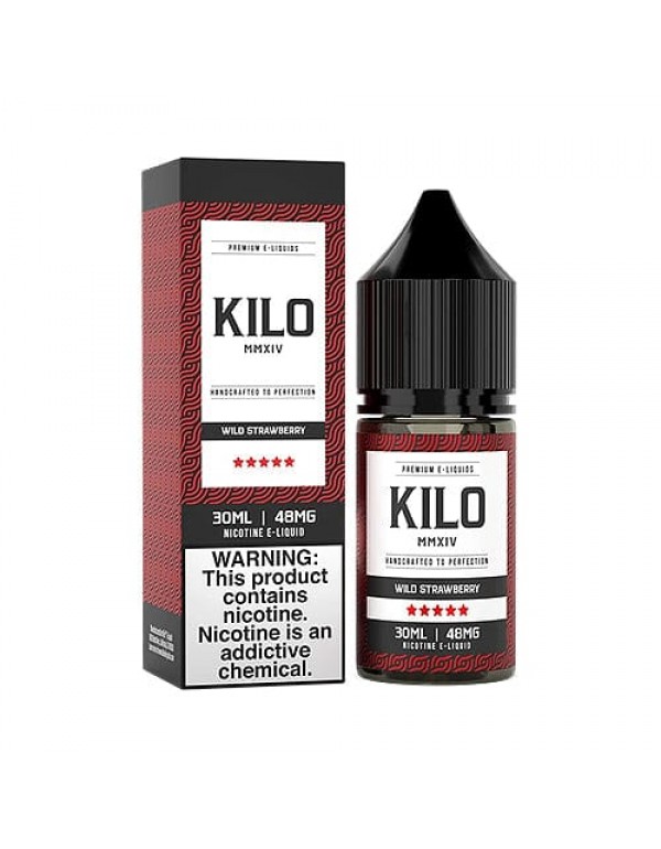 Kilo Salts Wild Strawberry 30ml Nic Salt Vape Juic...